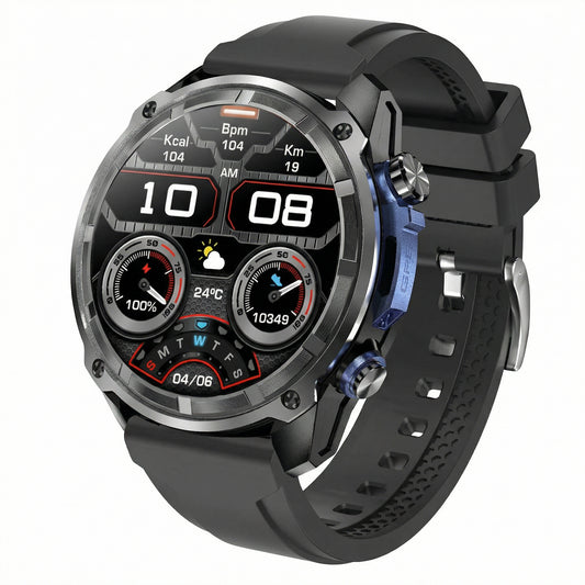 DTG1 GPS Smartwatch with 5ATM Waterproof Rating and AMOLED Display