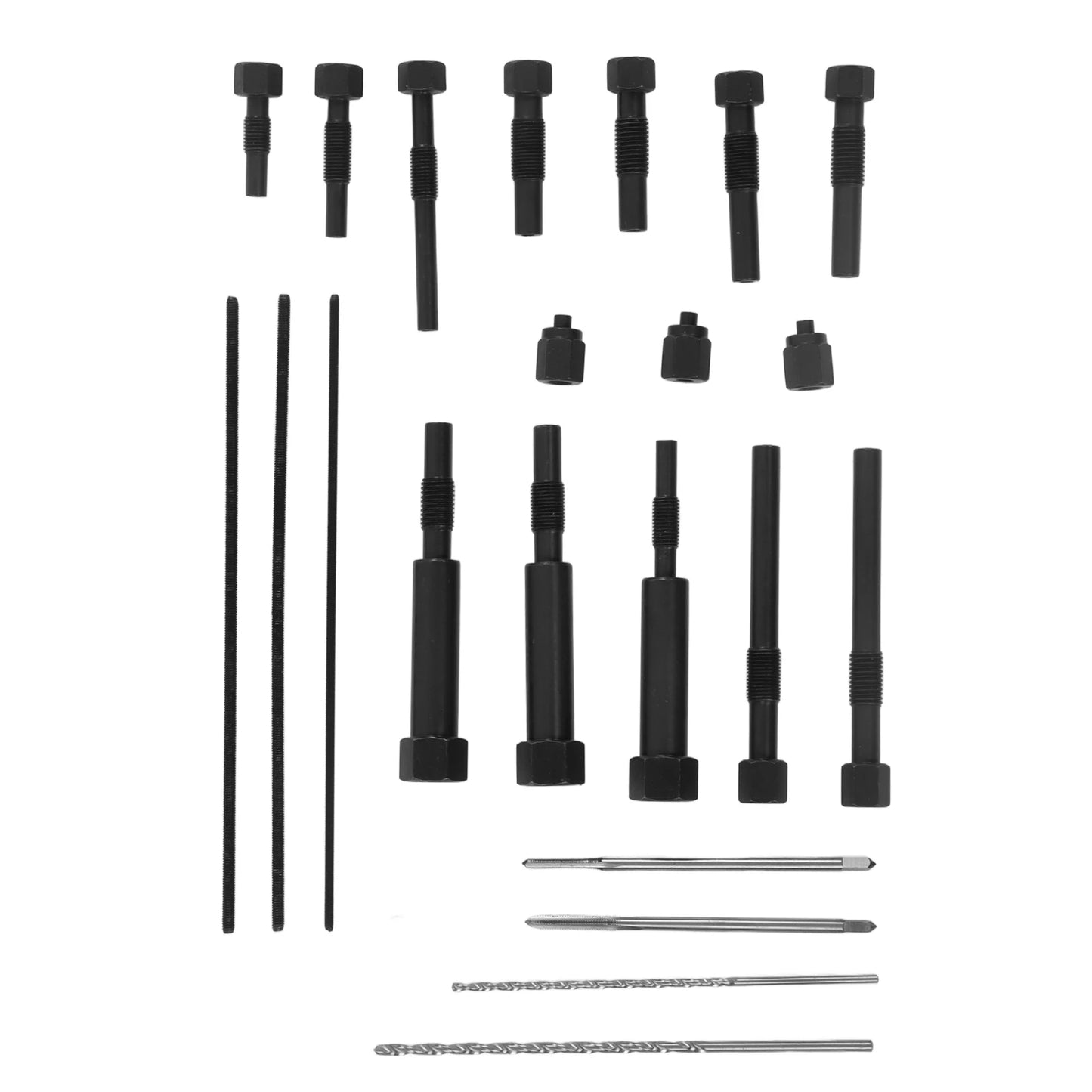 Glow Plug Remover Tool Set with Storage Box | 22-Piece Kit for M8 & M10
