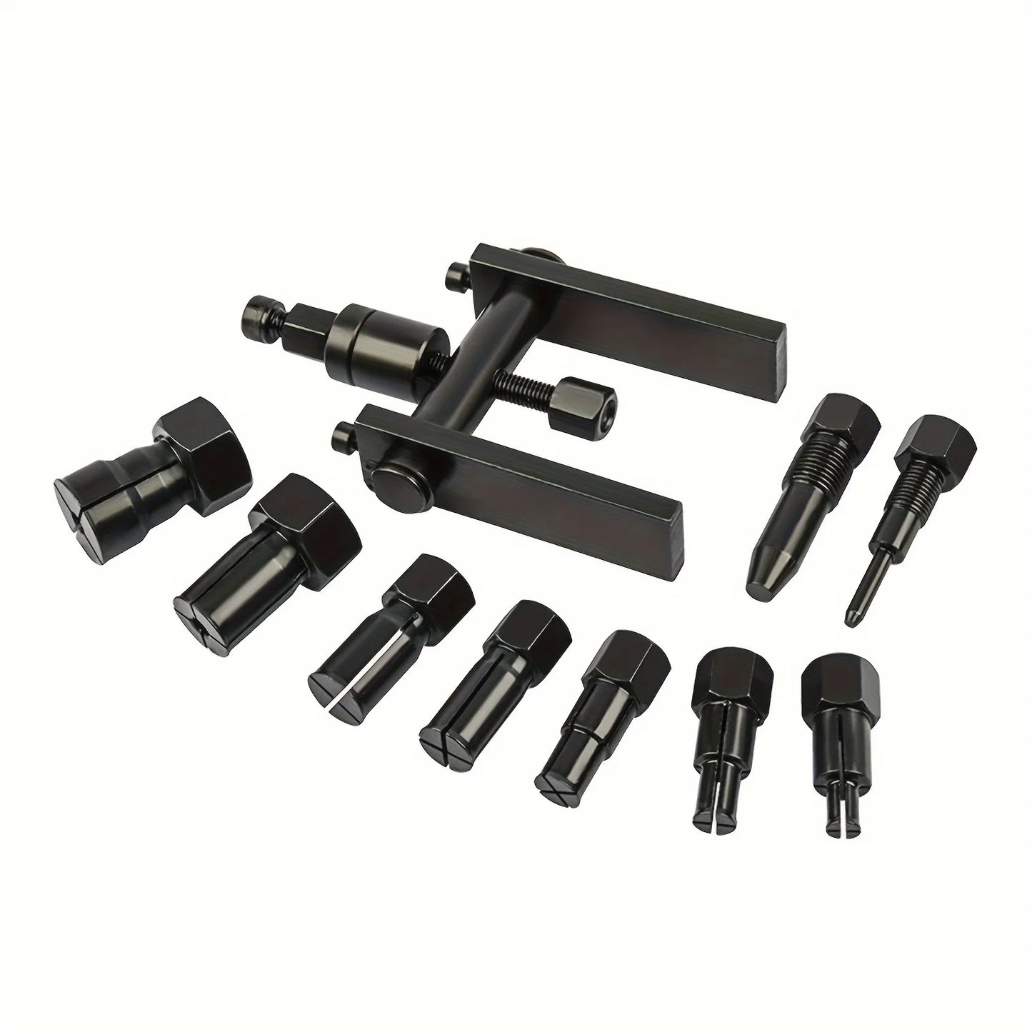 Motorcycle Tools | 10-Piece Bearing Puller Set with Durable Alloy Steel