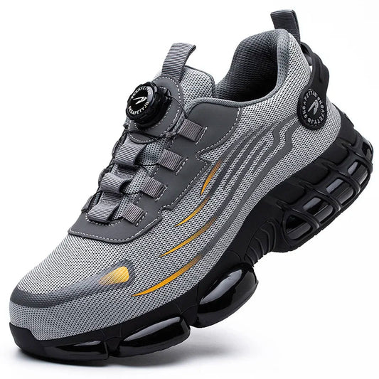 Steel Toe Safety Shoes with Anti-Slip Sole