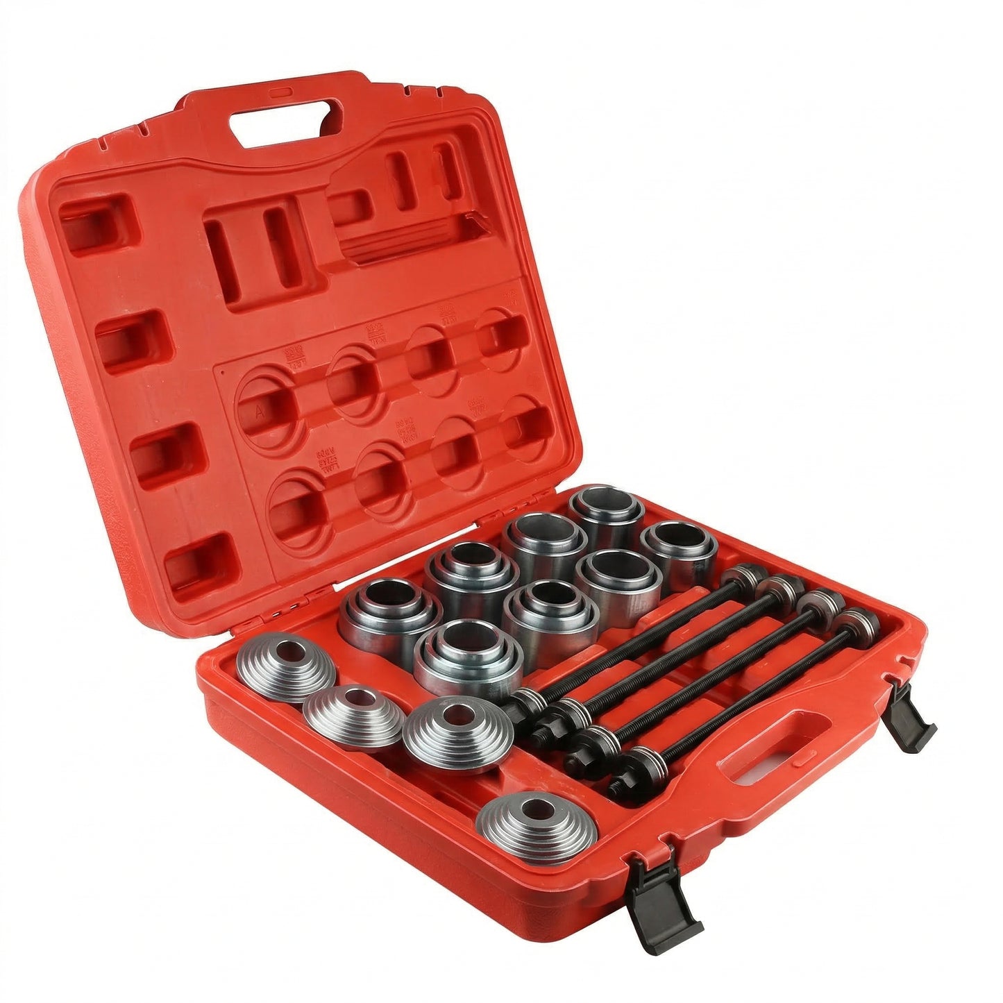 Universal Bearing Removal Tool Set with 36 Pieces for Auto and Heavy Machinery
