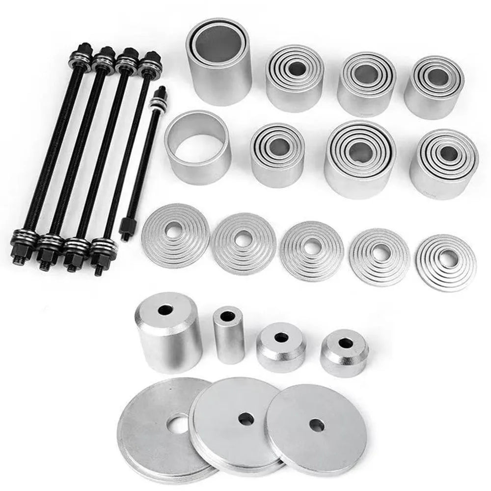 Universal Press Pull Sleeve Kit – 50-Piece Tool Set for Bearing Removal and Insertion