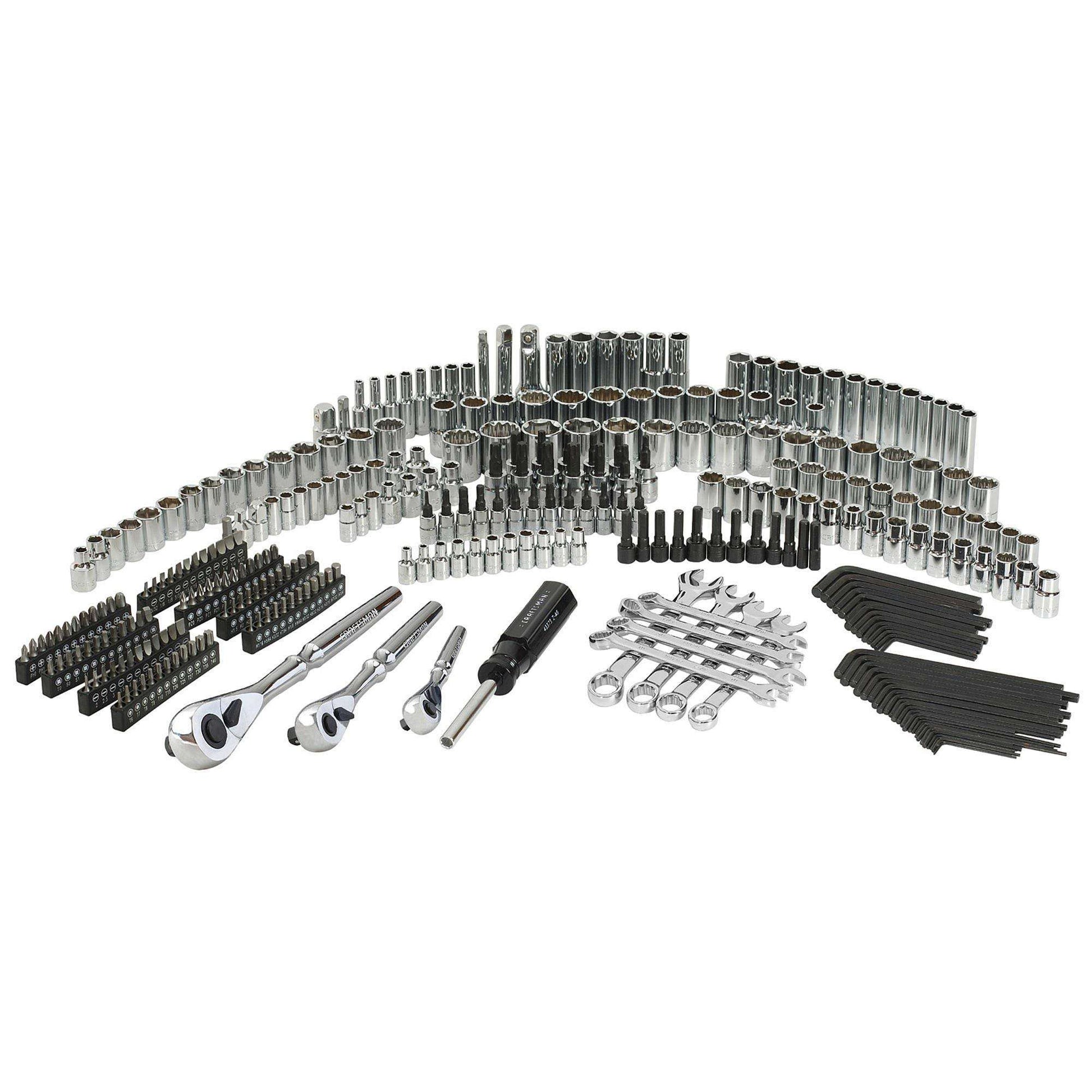 320-Piece Socket Set with Durable Storage Case