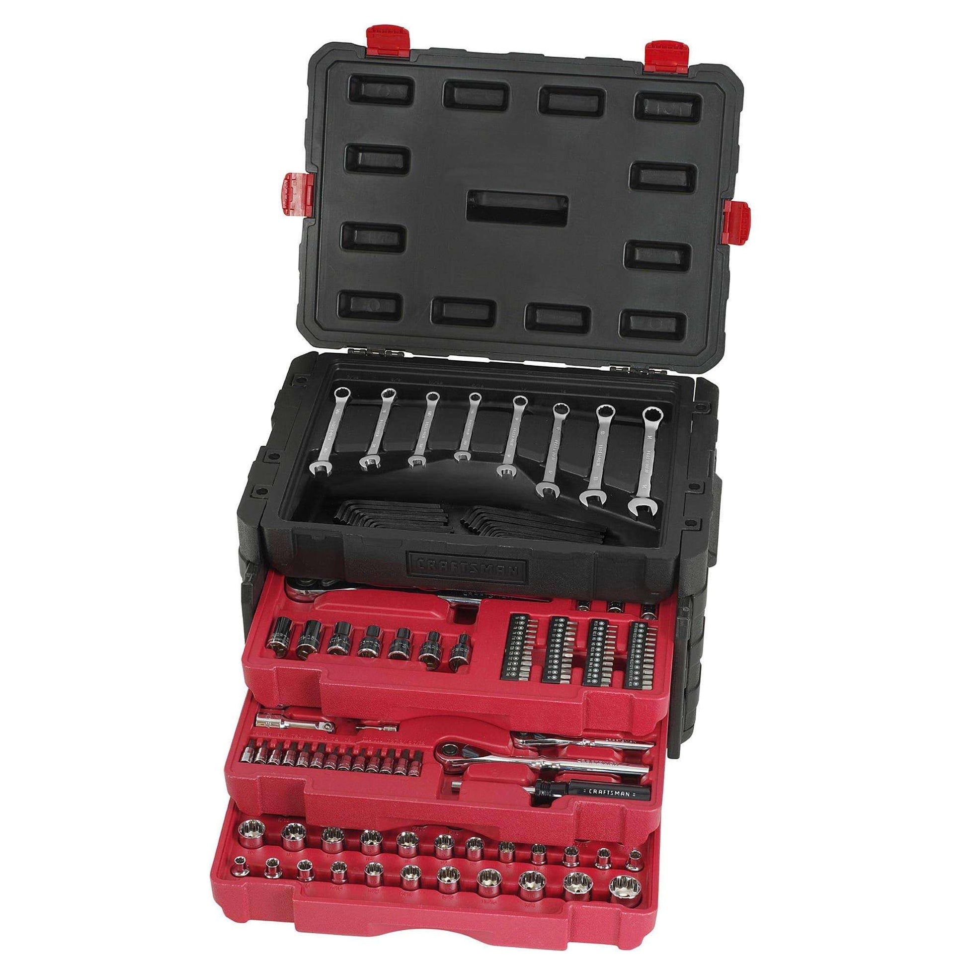 320-Piece Socket Set with Durable Storage Case