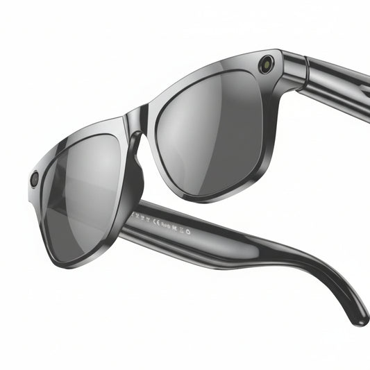 4K Camera Smart Glasses with Photochromic Lenses