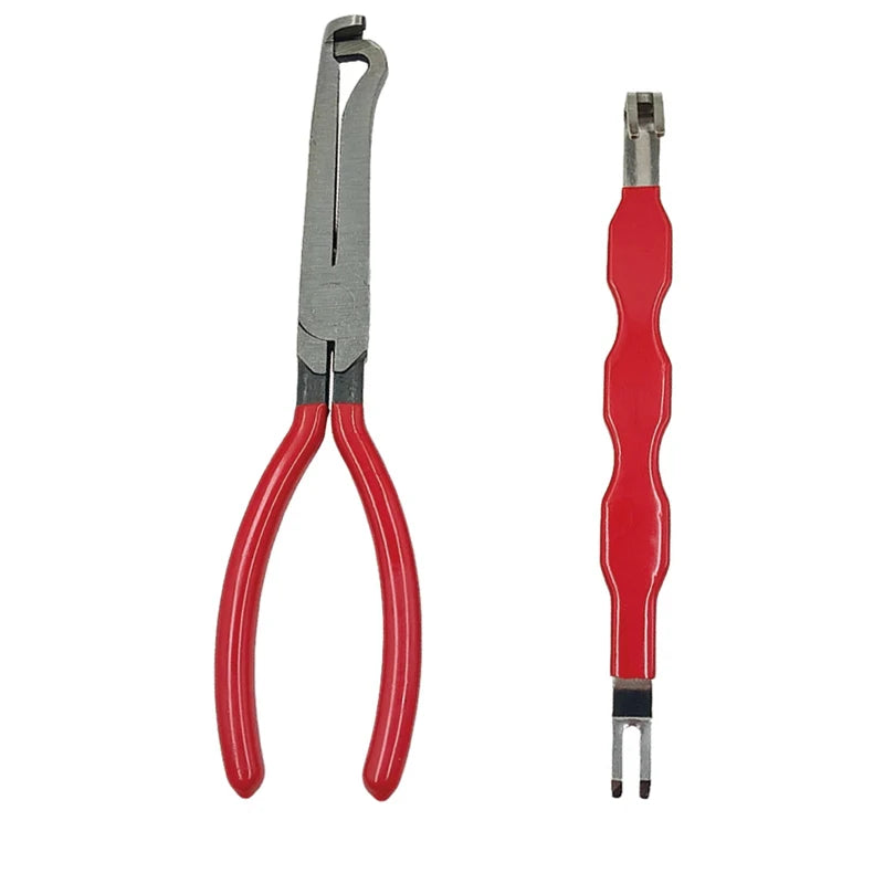 Automotive Tools | Electrical Disconnect Pliers Set with Non-Slip Grip | Durable Carbon Steel for Safe Fuel Line Removal