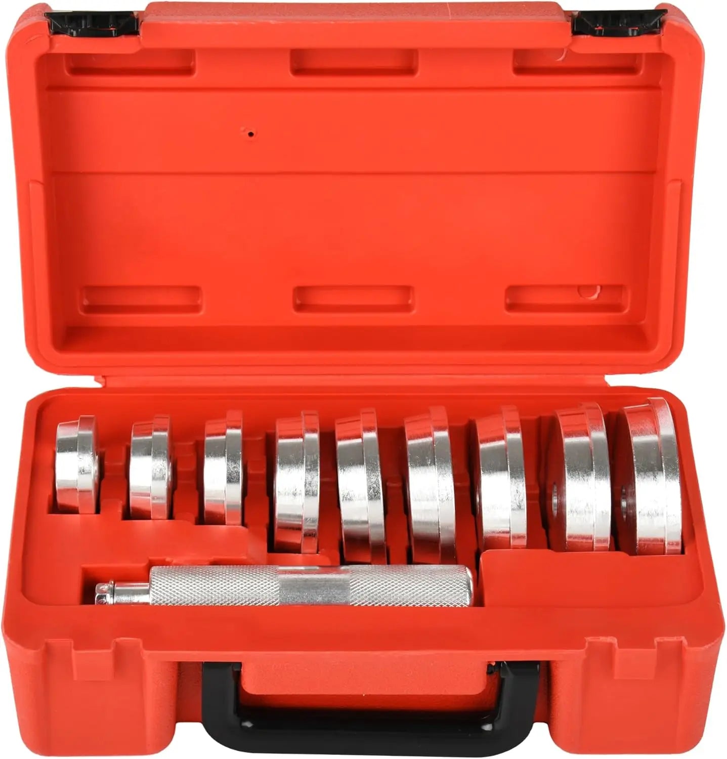 Bearing Race & Seal Driver Kit with 9 Adapters | Durable Aluminum Tools for Axle Installation