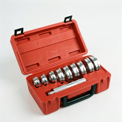 Bearing Race & Seal Driver Kit with 9 Adapters | Durable Aluminum Tools for Axle Installation