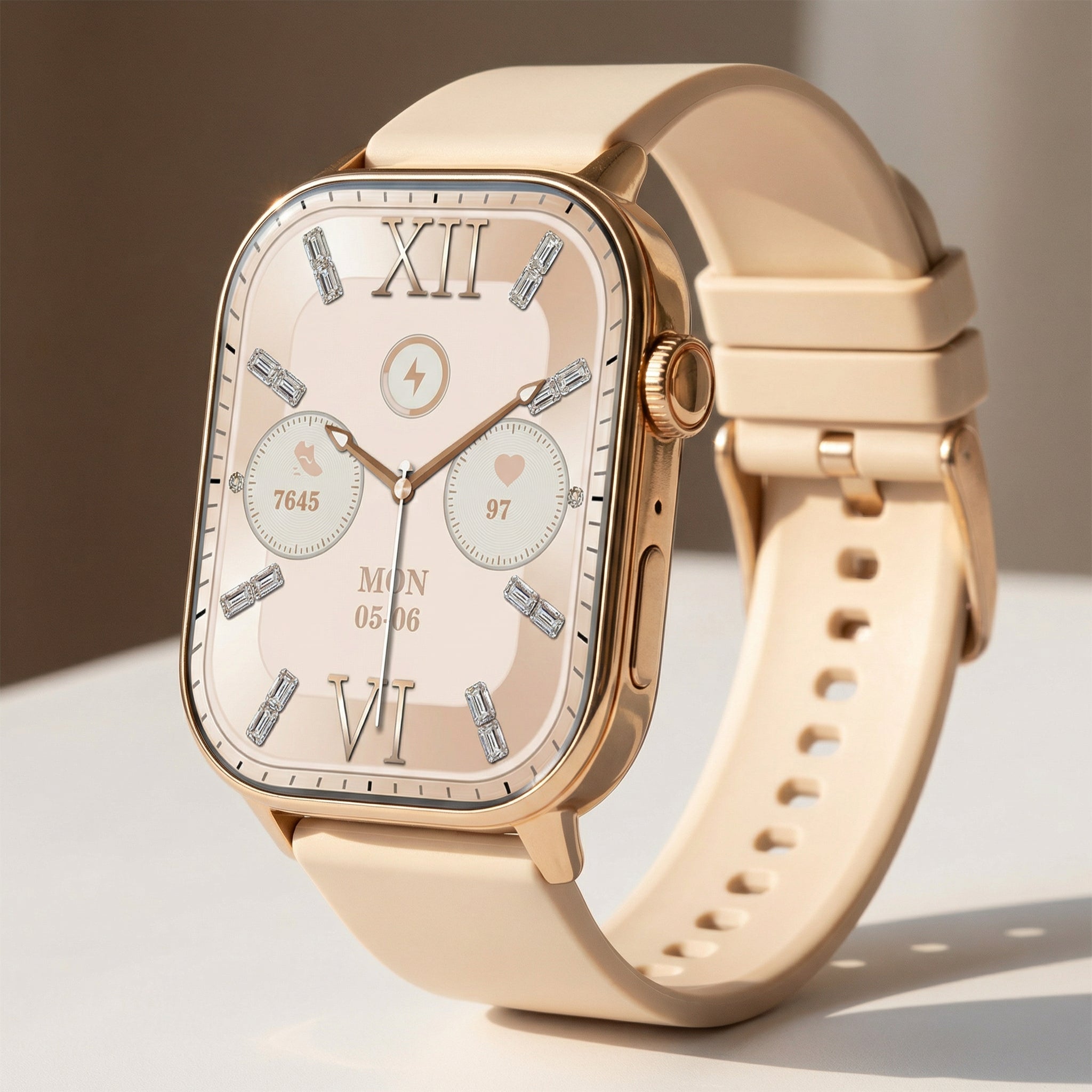 GPS Smartwatch with 2.01-Inch AMOLED Display