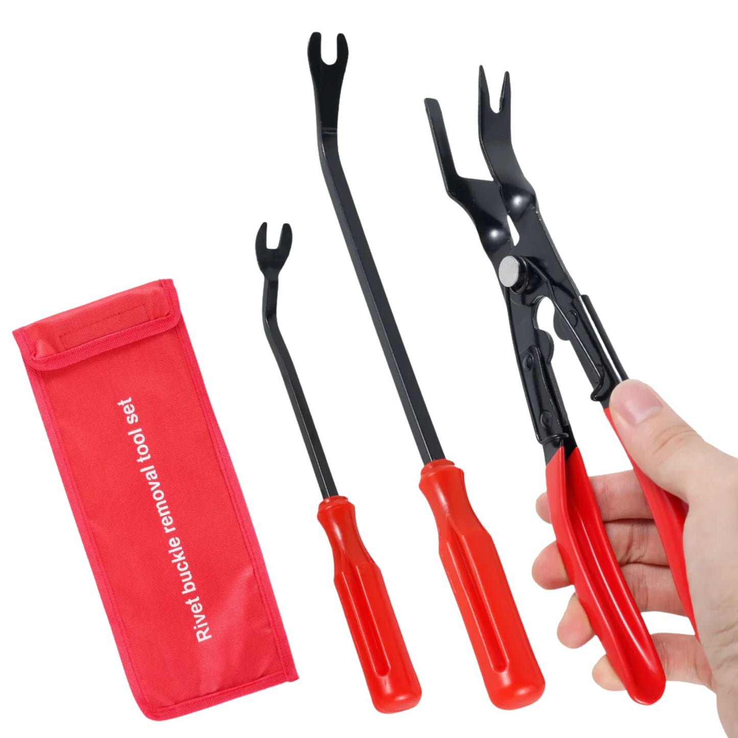 Manganese Steel 2-in-1 Clip Pliers & Fastener Remover