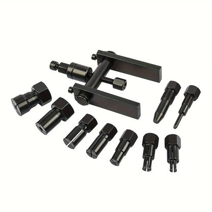 Motorcycle Tools | 10-Piece Bearing Puller Set with Durable Alloy Steel