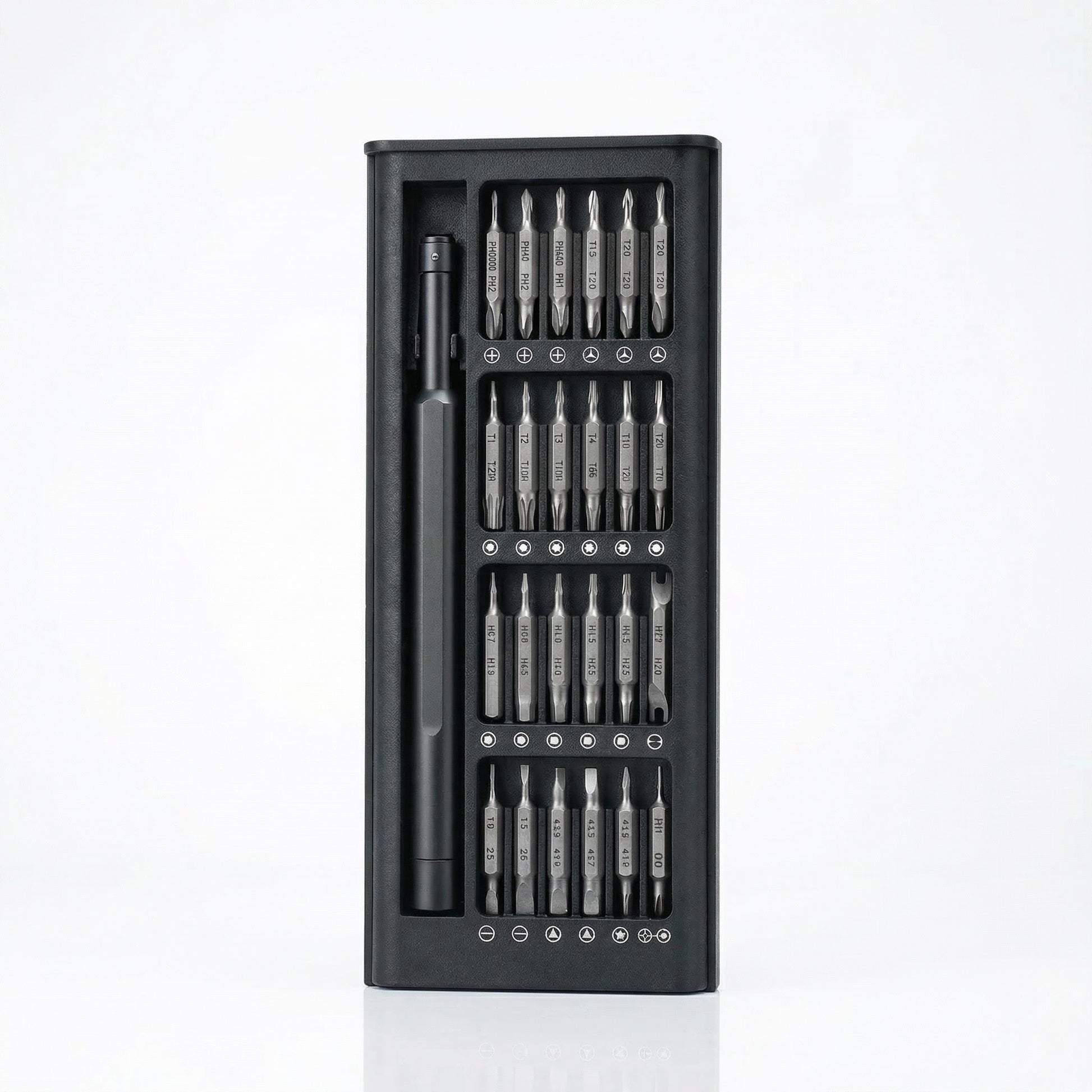 Precision Screwdriver Set | 49 Magnetic Bits with Ergonomic Handle | Versatile Tool Kit for Electronics Repair