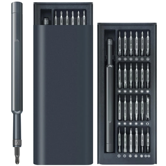Precision Screwdriver Set | 49 Magnetic Bits with Ergonomic Handle | Versatile Tool Kit for Electronics Repair