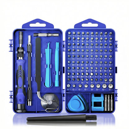Precision Screwdriver Set with 140 Magnetic Bits | Essential Tool Kit for Electronics Repair