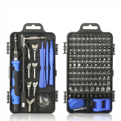 Precision Screwdriver Set with 140 Magnetic Bits | Essential Tool Kit for Electronics Repair