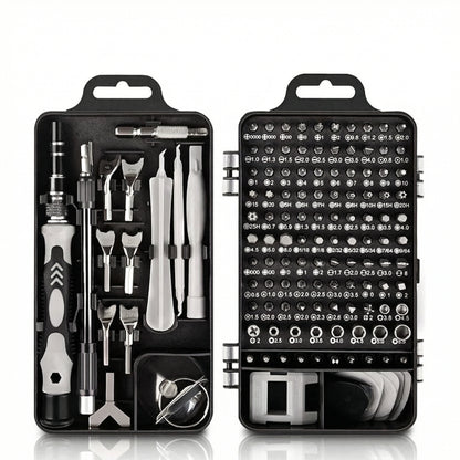 Precision Screwdriver Set with 140 Magnetic Bits | Essential Tool Kit for Electronics Repair