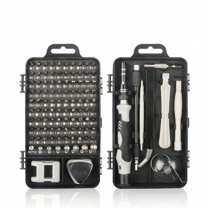 Precision Screwdriver Set with 140 Magnetic Bits | Essential Tool Kit for Electronics Repair