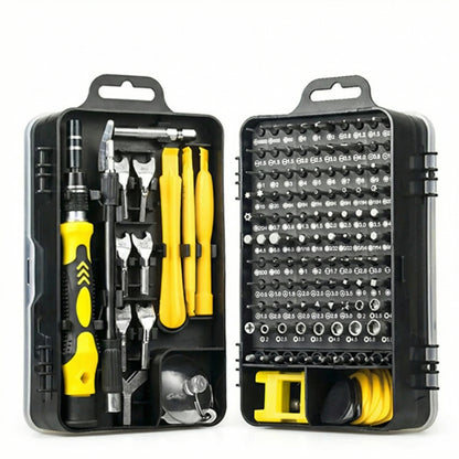 Precision Screwdriver Set with 140 Magnetic Bits | Essential Tool Kit for Electronics Repair