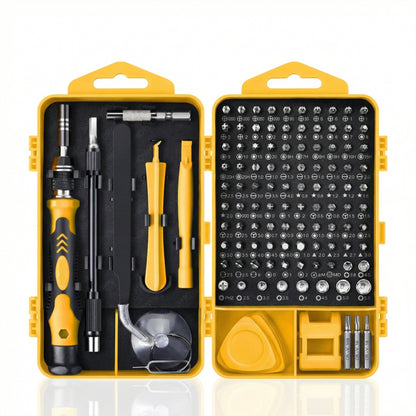 Precision Screwdriver Set with 140 Magnetic Bits | Essential Tool Kit for Electronics Repair