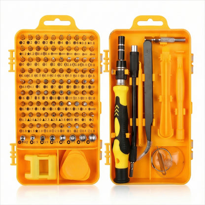Precision Screwdriver Set with 140 Magnetic Bits | Essential Tool Kit for Electronics Repair