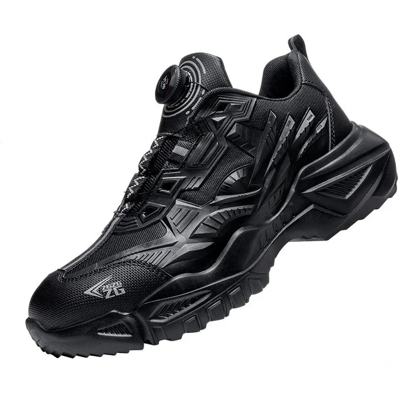Safety Work Shoes with Steel Toe & Anti-Slip Sole