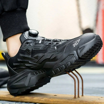 Safety Work Shoes with Steel Toe & Anti-Slip Sole