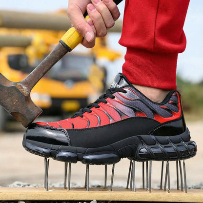Safety Work Shoes with Steel Toe and Anti-Slip Sole