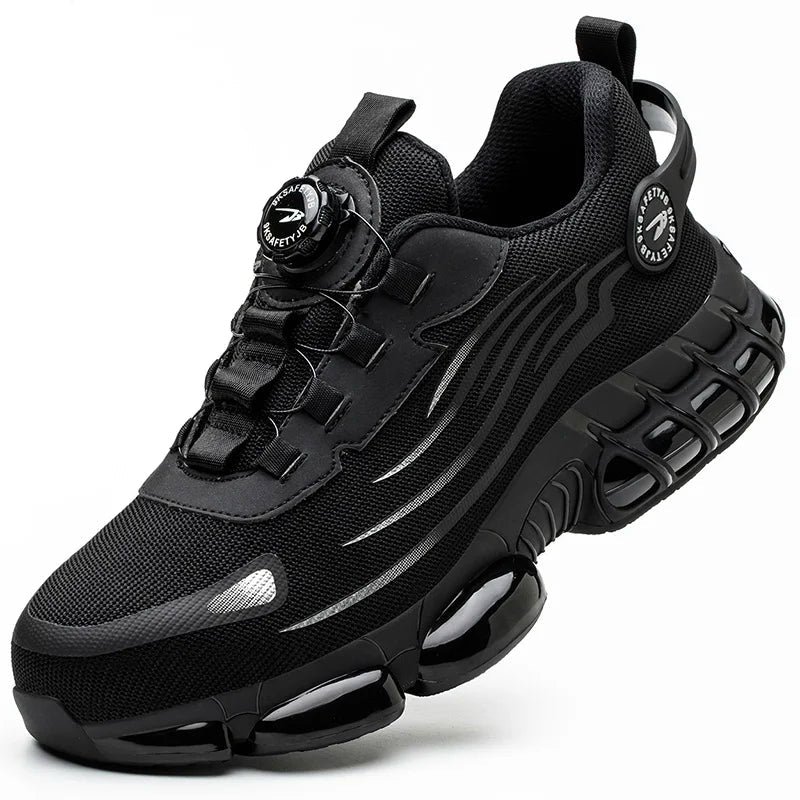 Steel Toe Safety Shoes with Anti-Slip Sole