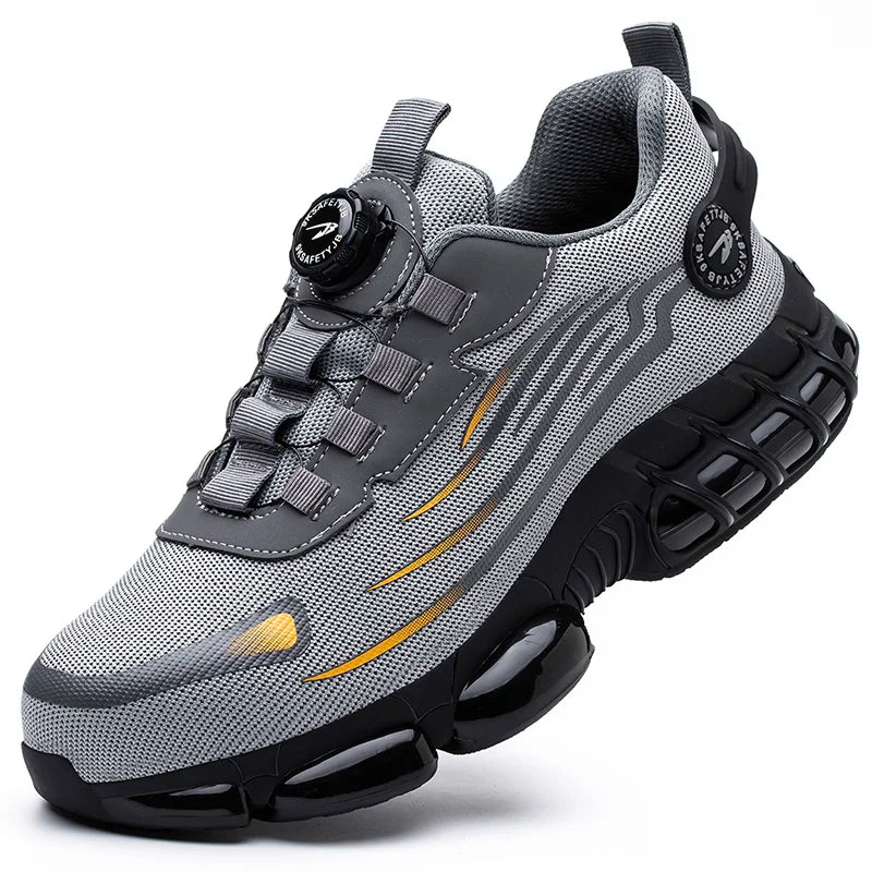 Steel Toe Safety Shoes with Anti-Slip Sole