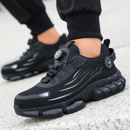 Steel Toe Safety Shoes with Anti-Slip Sole