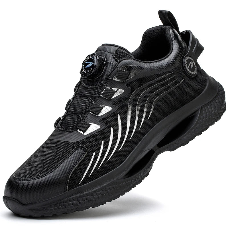 Steel Toe Safety Shoes with Anti-Slip Sole