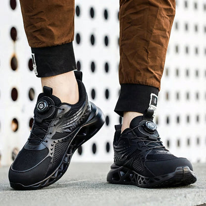 Steel Toe Work Shoes with Anti-Puncture Protection