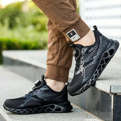 Steel Toe Work Shoes with Anti-Puncture Protection