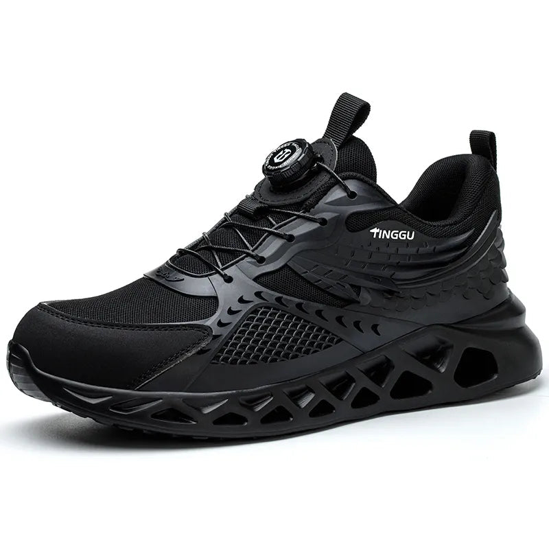 Steel Toe Work Shoes with Anti-Puncture Protection