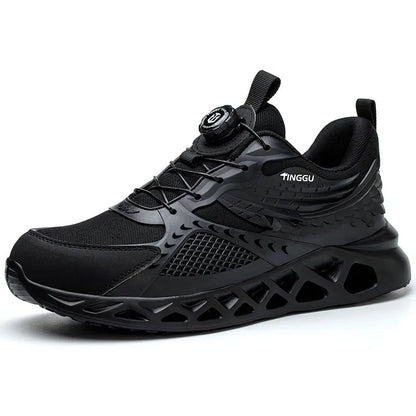 Steel Toe Work Shoes with Anti-Puncture Protection