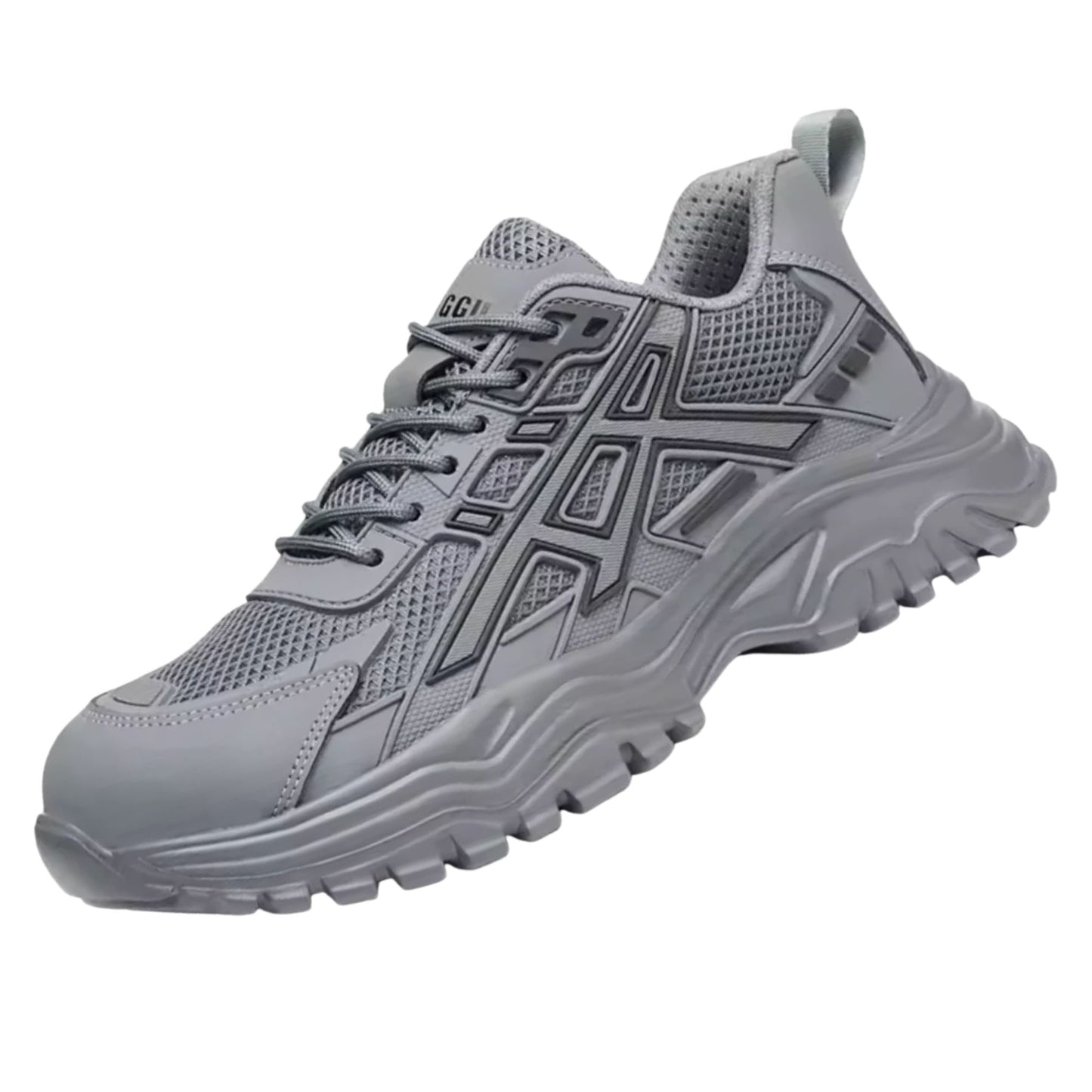 Steel Toe Work Shoes with Non-Slip Sole