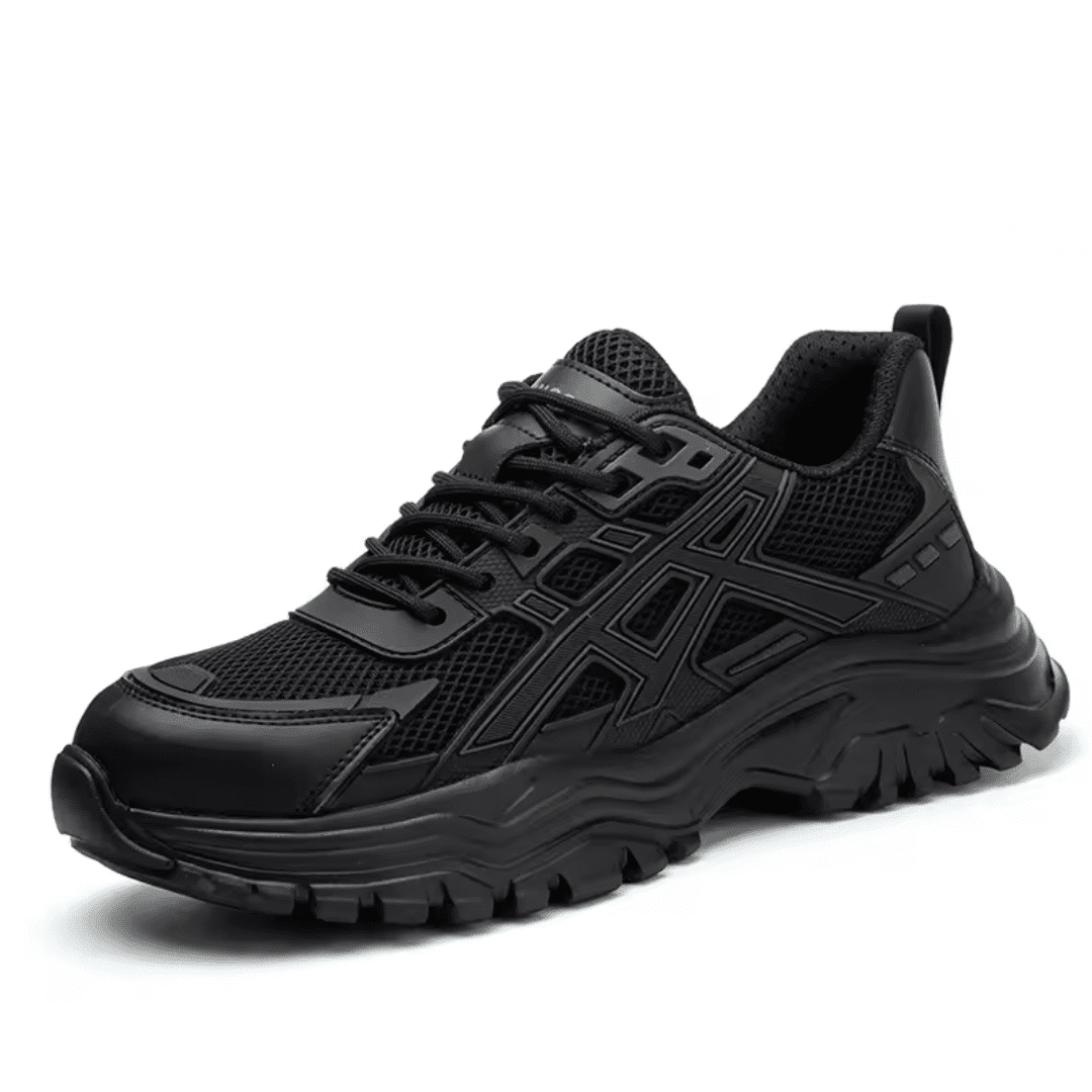 Steel Toe Work Shoes with Non-Slip Sole