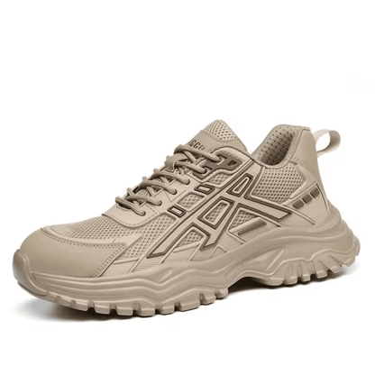 Steel Toe Work Shoes with Non-Slip Sole