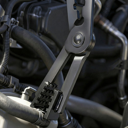 Adjustable Hose Clamp Tool for Automotive Repair | Versatile Pliers for Fuel and Water Hoses