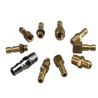 Air Shock Absorber Repair Kit with Leak Detection Tool for Easy Maintenance